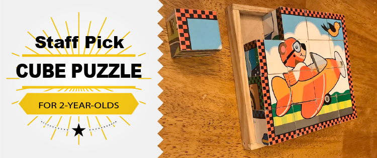 Staff Pick: Cube Puzzles (Block Puzzles) for 2-Year-Olds