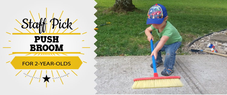 Staff Pick: Push Broom for 2-Year-Olds